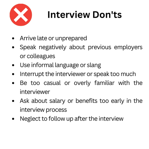 A bright red circular icon with a white check mark in the center. The text bold black title reads 
